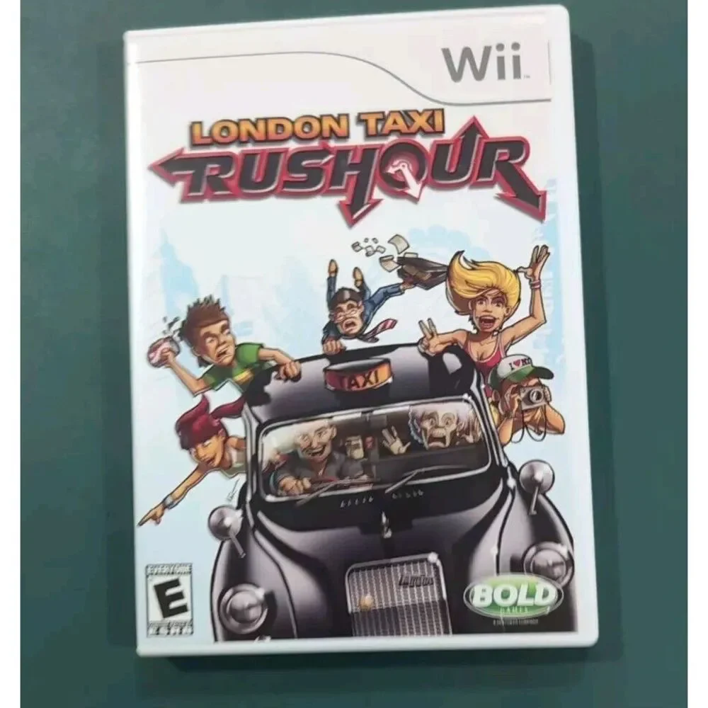 London Taxi: Rush Hour (Nintendo Wii, 2008) With‎ Manual